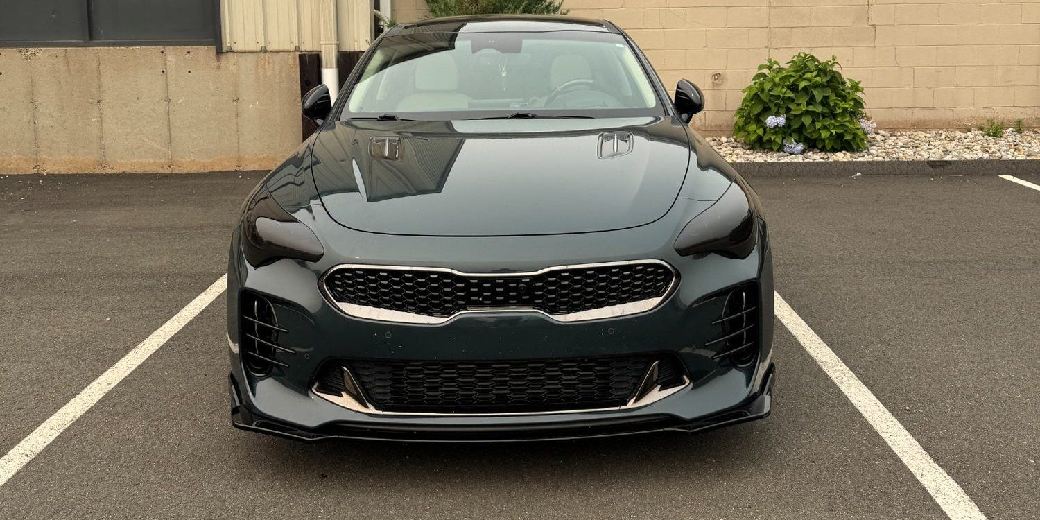 Kia Stinger after custom exterior styling work